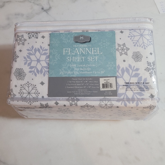 Home Fashion Designs Flannel Sheets Full Winter Bed Sheets Flannel Sheet Set Sno - Picture 2 of 4